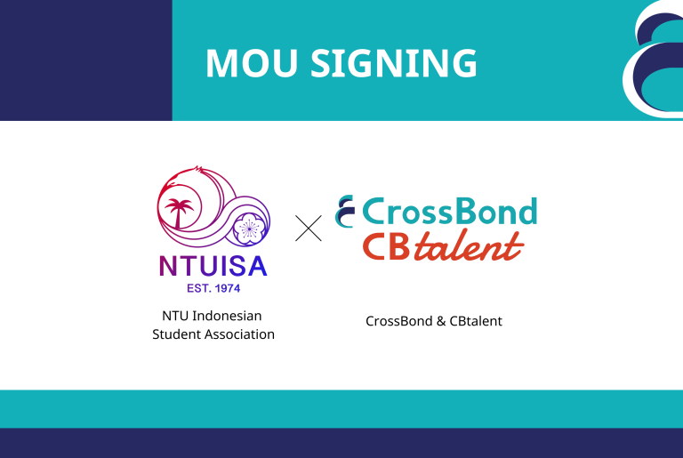 CrossBond & CBtalent MOU Signing with NTUISA